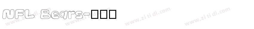 NFL Bears字体转换
